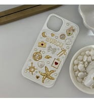 Kişiye Özel İsimli El Yapımı Charm Telefon Kılıfı - iPhone modelleri için uyumlu
