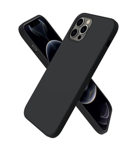 iPhone 12 Pro Kılıf First Silikon - Siyah