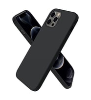 iPhone 12 Pro Kılıf First Silikon - Siyah