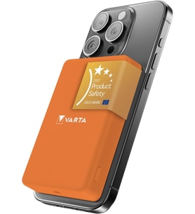 Varta Power Bank 5.000Mah, Powerbank Magnetico, Mag Pro Power On Demand, Caricabatterie Portatile Co (Çok Renkli)