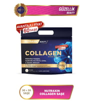 Nutraxin Collagen 60 Saşe 10.000 Mg Tip 1 Tip 3 Ananas Aromalı Avantajlı Çanta Set 60 Günlük Kullanı