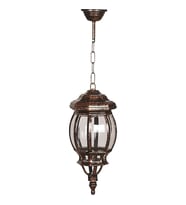AVONNI BFE-68063-BKR Kahverengi Boyalı Dış Mekan Aydınlatma E27 Aluminyum Polikarbon Cam 20cm