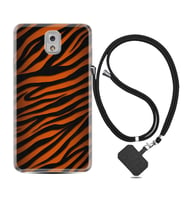 Samsung Note 3 4 5 8 9 20 Ultra 10 Lite Kılıf Boyun Askılı Silikon Leopar Yeni 1676