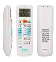 Huayu K-1089E+L Üniversal Akıllı Klima Kumandası LED Işıklı ve Geniş Uyumluluk