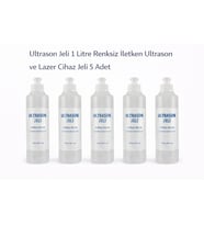 Northcity Ultrason Jeli 1 Litre Renksiz İletken Ultrason ve Lazer Cihaz Jeli 5 Adet