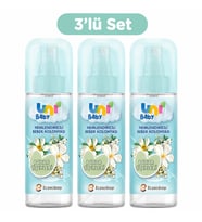 Uni Baby Bebek Kolonyası 150ML Nemlendiricili - Bahar Çiçekleri (3 Lü Set)