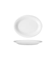 Güral Porselen X-tanbul Otel 20x15 cm Kayık Tabak Dekorsuz ( XT20KY00 ) 1 ADET