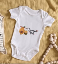 BK Kids Teyzesinin Balı Tasarımlı Bebek Body Zıbın - Model 1