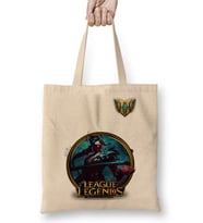 Kayn LoL League Of Legends Bez Çanta Uzun Saplı
