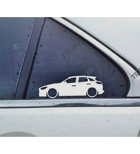 CX5 Kelebek Cam Oto Sticker 2 Adet