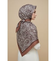 Zarif, Yaprak Desenli Soft Şal 70 x180