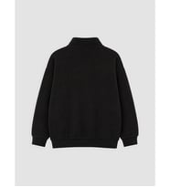 LCW Kids Siyah Dik Yaka Erkek Çocuk Polar Sweatshirt
