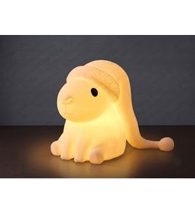 Riva Self Şapkalı Kapibara Tasarımlı 3D Baskı Tealight Mumluk / Dekoratif Ambiyans Aydınlatma