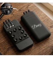 BK Gift Kişiye Özel Led Işıklı İsimli 10.000 mAh Wireless Powerbank -3, PB-4017 - Yeni İş Hediyesi, Kurumsal Hediye