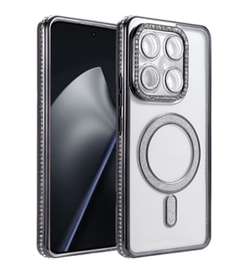 Northcity Xiaomi Mi 15T Pro Uyumlu Joke Simli Magneticsafe Kılıf - Siyah