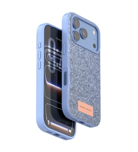 Northcity Onegif Apple iPhone 18 Pro Uyumlu Bright Simli Kapak - Mavi