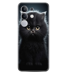 Vivo Y29 Kılıf Boutique Baskılı Resimli Tombul Kedi Pcode -003