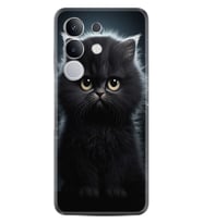 Vivo Y29 Kılıf Boutique Baskılı Resimli Tombul Kedi Pcode -003