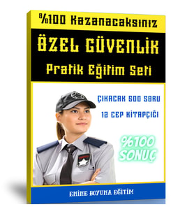Özel Güvenlik Pratik Eğitim Seti