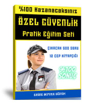 Özel Güvenlik Pratik Eğitim Seti