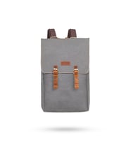 Design 02 15.6 Inch Kanvas - Hakiki Deri Laptop Sırt Çantası