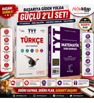 TYT Türkçe ve Matematik Soru Bankası Seti 2 Kitap Set