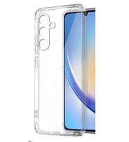 Samsung Galaxy A15 Uyumlu Şeffaf Kılıf Kamera Ve Ekran Çıkıntılı