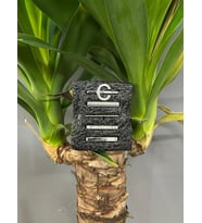 Apple Watch Uyumlu Kordon Aksesuarı Charm Set C Harfi (Renksiz)