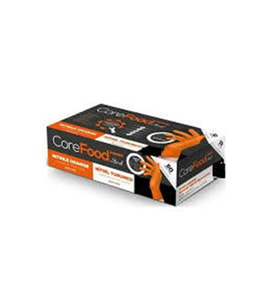 COREFOOD TURUNCU NİTRİL ELDİVEN XL BEDEN ELMAS DOKULU