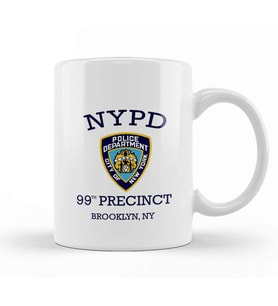 99th Precinct Brooklyn Ny 01 Kupa Bardak Porselen