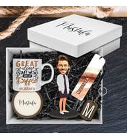 Motto Gift Erkeklere Özel Tasarım Karikatür Biblolu Hediye Kutusu 112995
