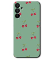 Galaxy A15 Kılıf HD Desen Baskılı Kılıf - Kiraz Berry