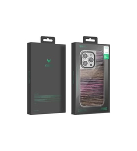 Venco İphone 14 Pro Max Wave Kapak - Koyu Kahve