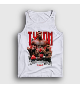 Presmono Unisex Beyaz Baddest Mike Tyson Boks Boxing Atlet 426780tt