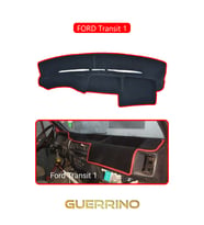 FORD Transit 1TORPİDO KORUMA HALISI KIRMIZI KENAR