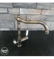 Sipahi Marble Antik Eskitme Arıtmalı Rustik Batarya
