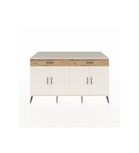 Kronos Konsol 4 Raflı 2 Çekmeceli 4 Kapaklı 176x59x99 Aytaşı-Aytaşı/Çam