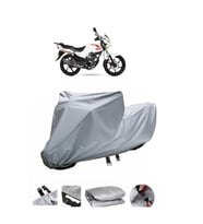 Yuki YK 150-G Üstad  Gri Motosiklet Brandası ARKA ÇANTA UYUMLU DEĞİLDİR