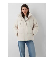 Mavi Kapüşonlu Şişme Regular Fit Ekru Kadın Mont 1110862-70037