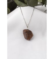 Turmalin Taşı Kolye (İşlenmemiş Ham) (Karışık)