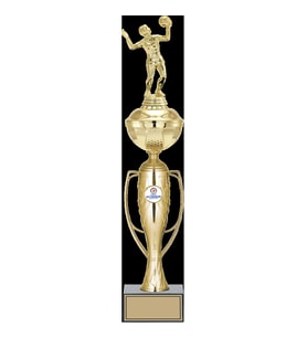 ODAK KUPA - Figürlü Kupalar - Voleybol Kadın Figürlü Kupalar FG-071 C - 49 cm