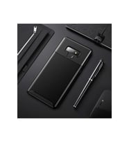 Samsung Galaxy Note 9 Uyumlu Kılıf Zore Negro Silikon Kapak (Siyah)