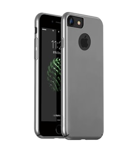 Buff iPhone 7 ile Uyumlu Slim Fit Kılıf Silver