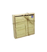 Bitkiselce El Yapımı Çinko Oksit Sabunu 450 gr. 4 kalıp sabun.