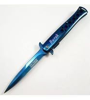 Kişiye Özel İsimli Columbia  1111-GK 23 CM İsim Baskılı Tac Force Ti-Lite Gökkuşağı Çakı (Mavi)