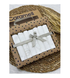 Caramell 7'li Agız Silme Mendili