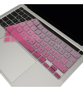 McStorey Macbook Pro M1-M2 ile Uyumlu Klavye Koruyucu A2289 2251 A2338 A2141 Türkçe Baskı Gradient