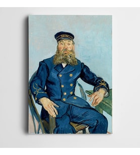 Vincent Van Gogh Portret Van De Postbode Joseph Roulin Kanvas Tablo