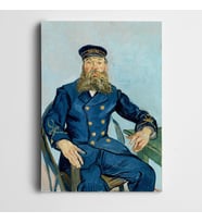 Vincent Van Gogh Portret Van De Postbode Joseph Roulin Kanvas Tablo