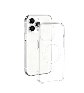 Lexroo iPhone 16 Pro Max Kılıf IC Çipli Wireless Şarj Özellikli Şeffaf Orjin Kılıf - Şeffaf